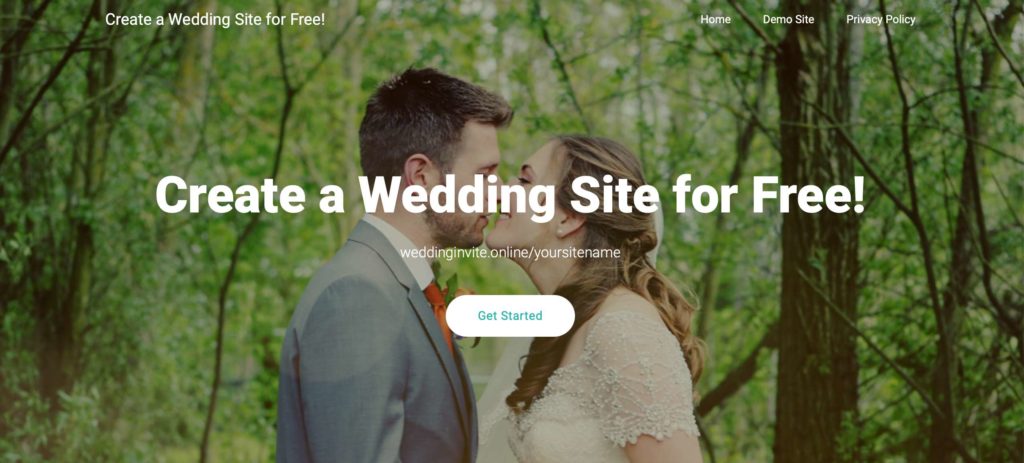 free wedding website
