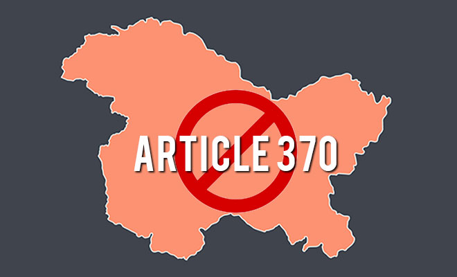 article 370 scrapped